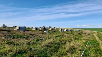 Pig Farm downhill before Botolphs